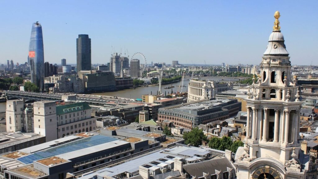 Uitzicht vanaf St Paul's Kathedraal | activiteiten in Londen